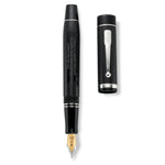 D-Day 80th Anniversary pen and cap shown separately, overhead view, silver clip detail