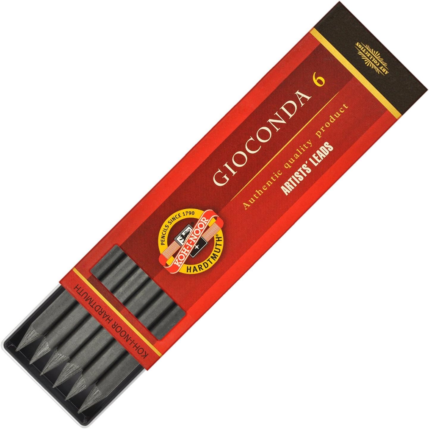 David Hayward Scribblers用のKoh-i-noor Gioconda 5.6mm芯（6本セット）