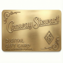 Conway Stewart digital gift card in brushed gold design, five hundred pounds value