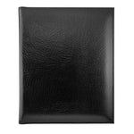 Porte-documents A4 en cuir Conway Stewart fermé, en cuir texturé noir