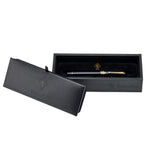 Series 100 Commander fountain pen in open Conway Stewart presentation box, lid raised showing branding