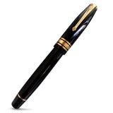 Series 100 Lawyer's Pen capped, shown from a slightly rotated angle showing the glossy black finish