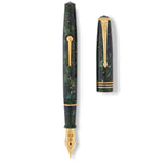 Series 58 Seamus Heaney fountain pen shown capped and with cap detached, gold nib and clip visible