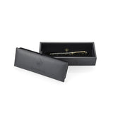 Winston Classic Green in seiner geöffneten schwarzen Conway Stewart Geschenkbox präsentiert