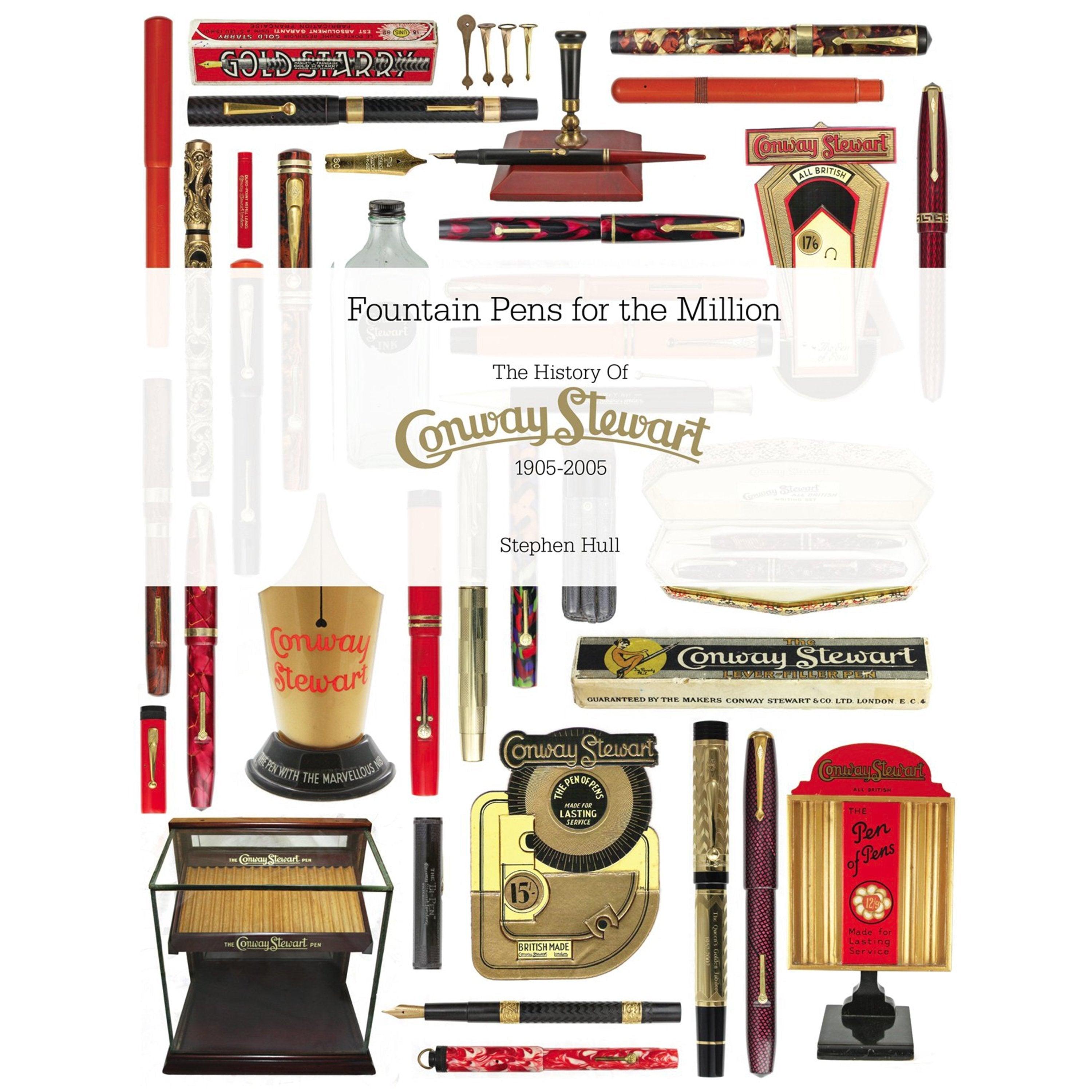 《Fountain Pens for the Million, The History of Conway Stewart 1905 to 2005》封面,作者Stephen Hull
