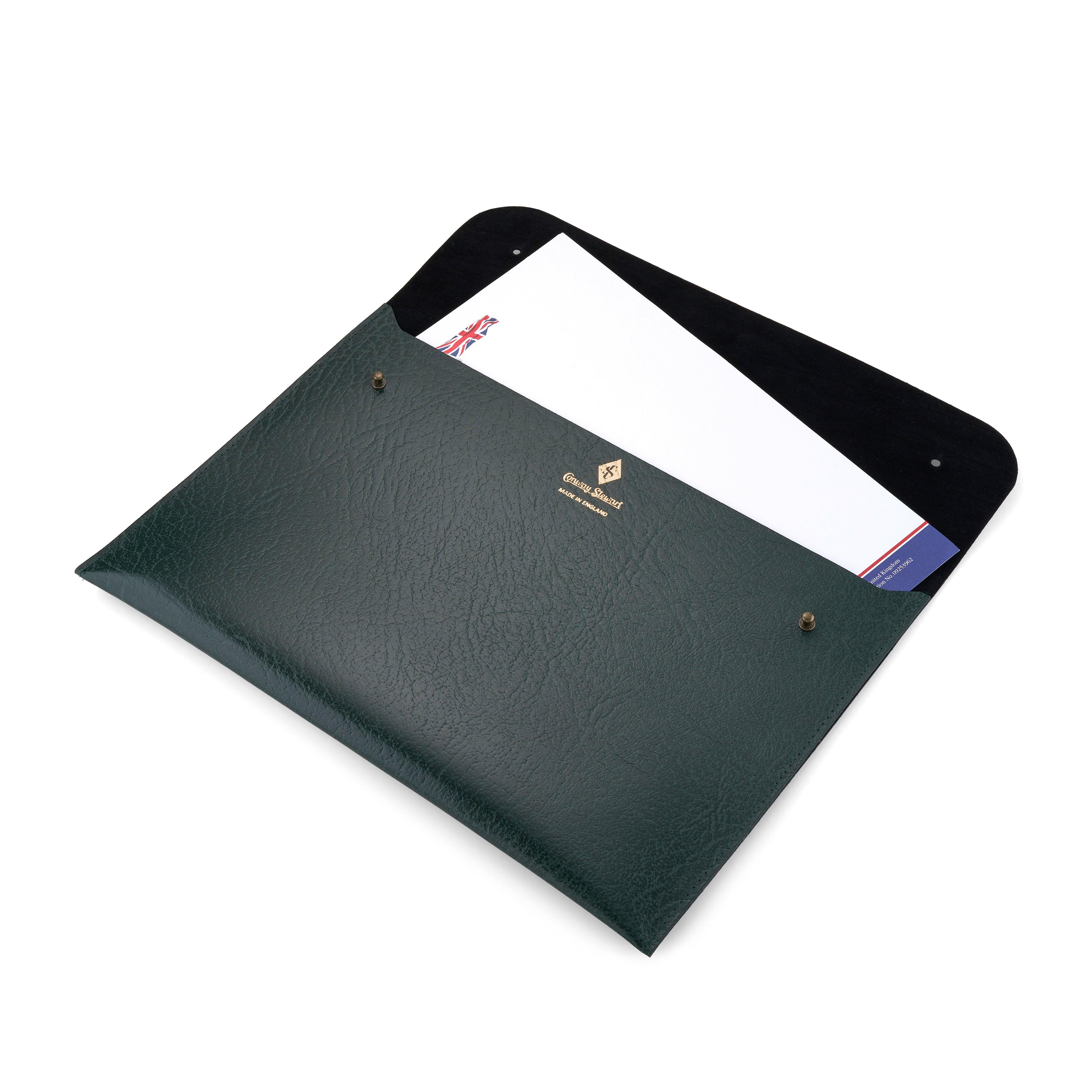 Leather Folio Wallet - Conway Stewart